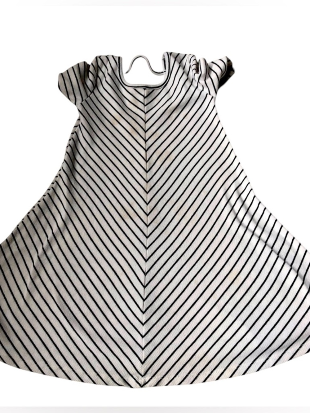 🎇🎆3for$9 Jumping Beans striped girls dress.black and white.